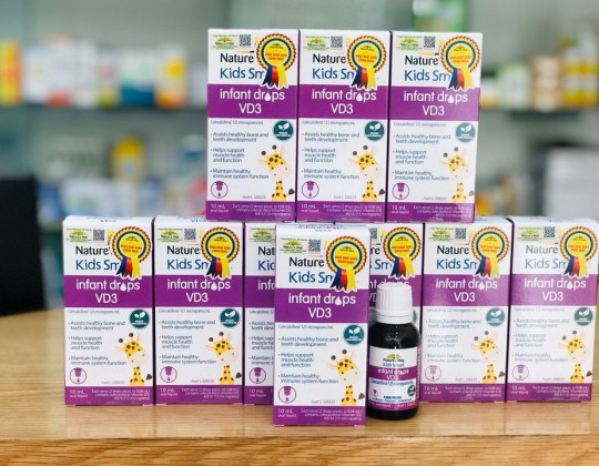 [Review] Giải mã sản phẩm Nature'S Way Kids Smart Infant Drops VD3 và Feedback của các mẹ đã cho con dùng